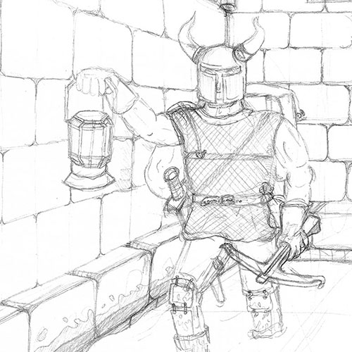 Ultima UnderWorld - Dibujos