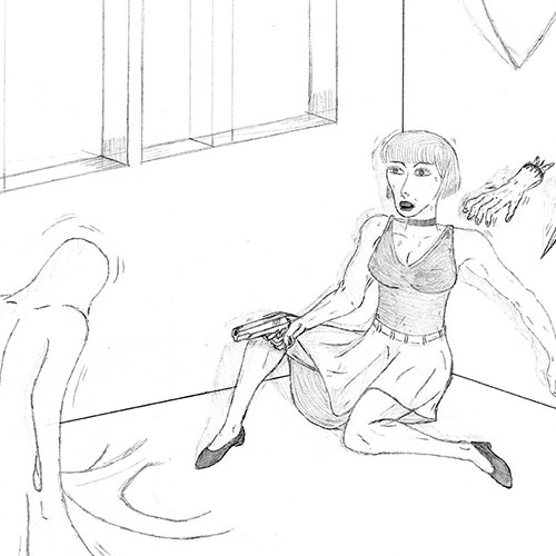 Alone in the dark - Dibujos