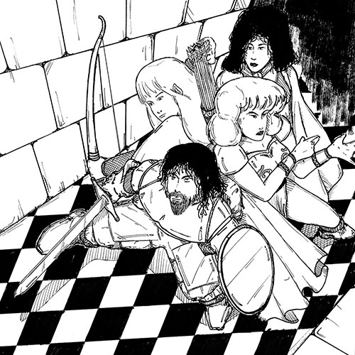 Heroes of Darkmoon - Dibujos