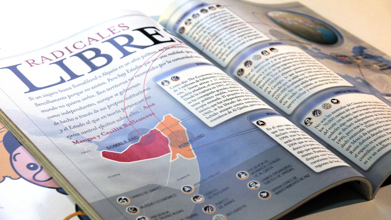 Interior de la revista Foreign Policy.