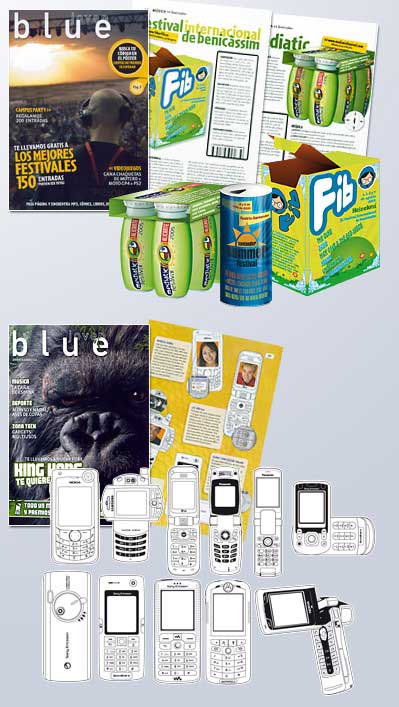 Ilustraciones para Blue Joven